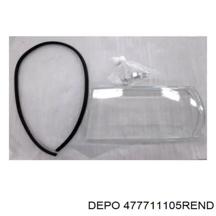 HLSC004LR Trucklight Стекло правого фонаря