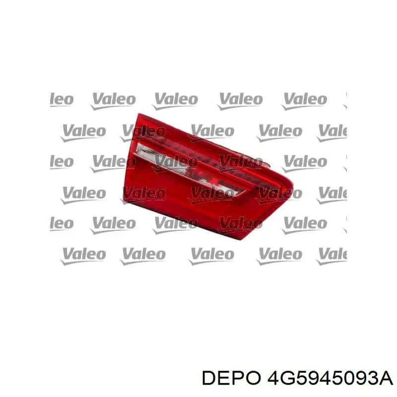 4G5945093A Depo/Loro/Abakus Задняя левая внутренняя фара