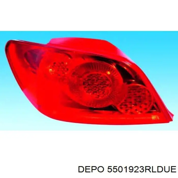 Купить 5501923RLDUE Depo/Loro/Abakus Задняя правая фара