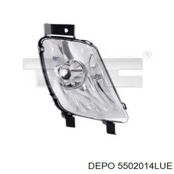 5502014LUE Depo/Loro/Abakus Противотуманная фара левая