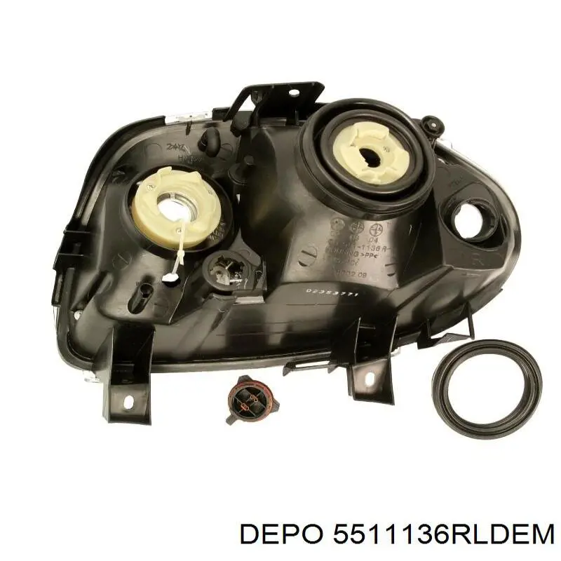 Правая фара 7701045175 Renault (RVI)