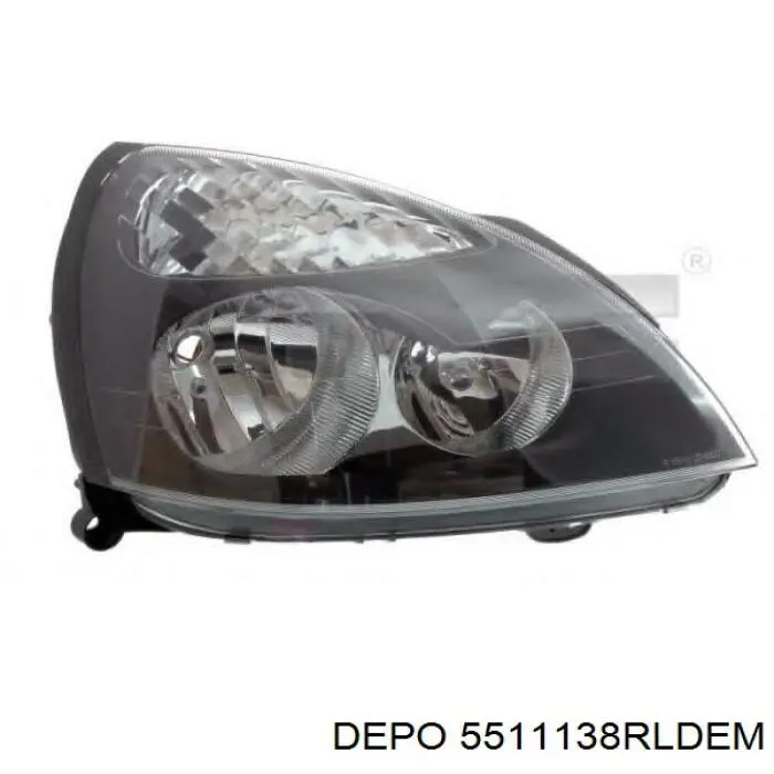 Правая фара 5511138RLDEM Depo/Loro/Abakus