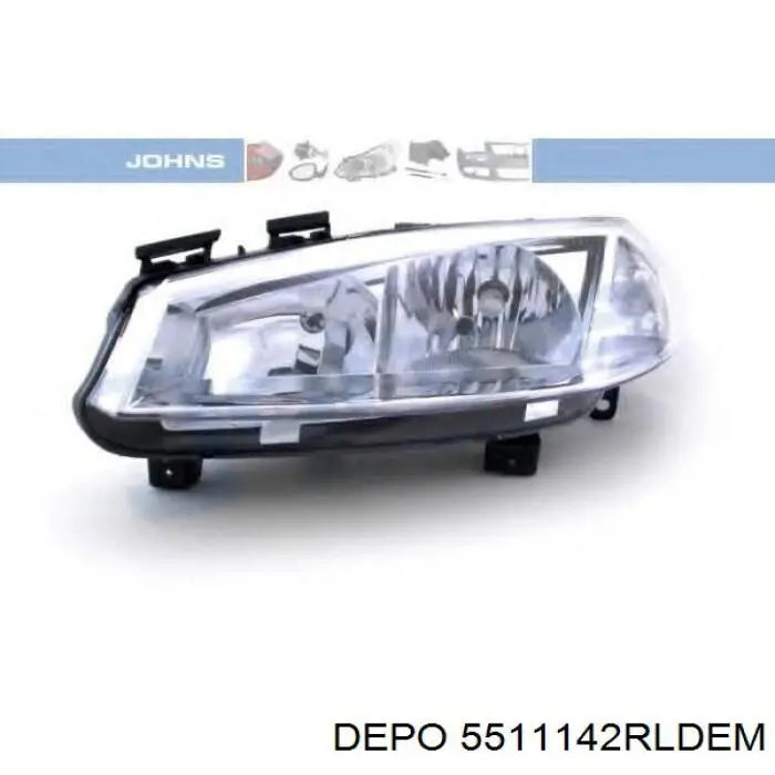 Правая блок фара Renault (RVI) 7701064017 цена, от 70.46 USD