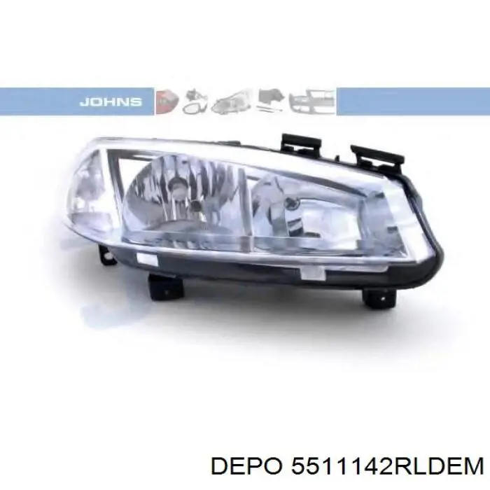 Правая блок фара Renault (RVI) 8200476431 цена, от 70.46 USD