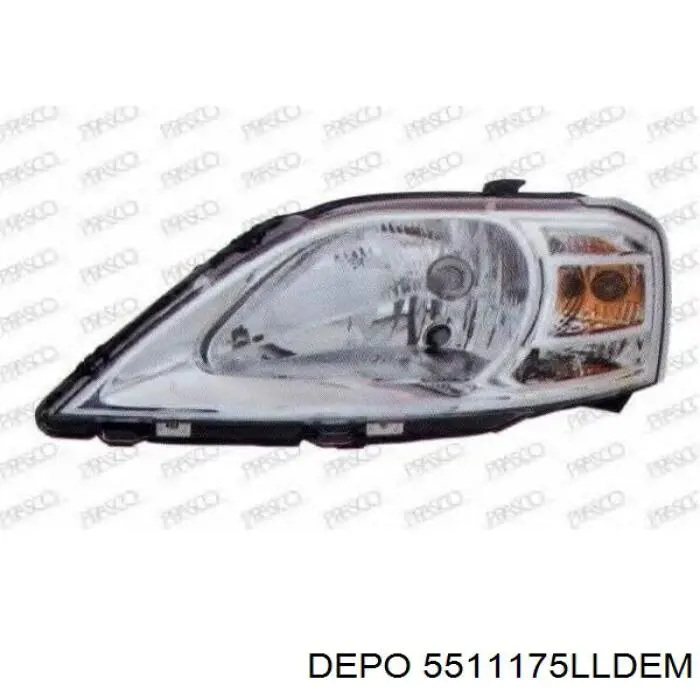 Фара левая Depo/Loro/Abakus 5511175LLDEM цена, от 77.22 USD