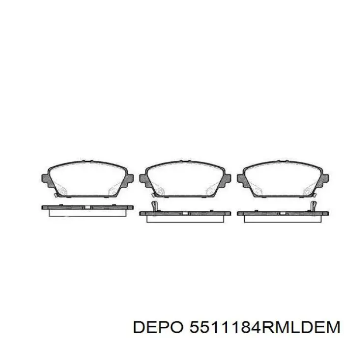 Правая фара LPN871 Magneti Marelli