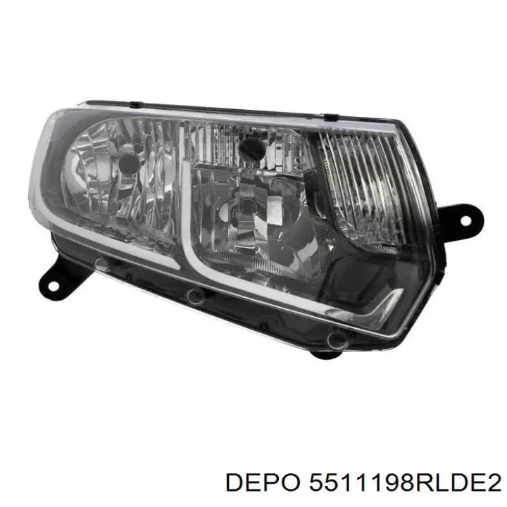 Правая блок фара Autotechteile 5030312 цена, от 71.55 USD