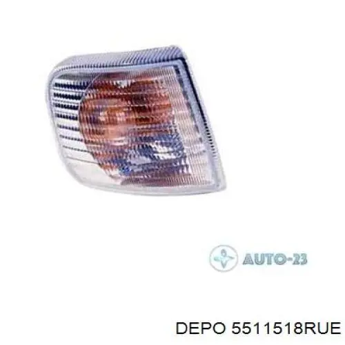 Поворотник правый 5511518RUE Depo/Loro/Abakus