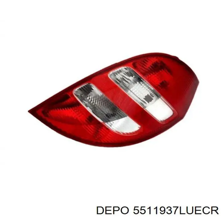 Фонарь задний левый 5511937LUECR Depo/Loro/Abakus