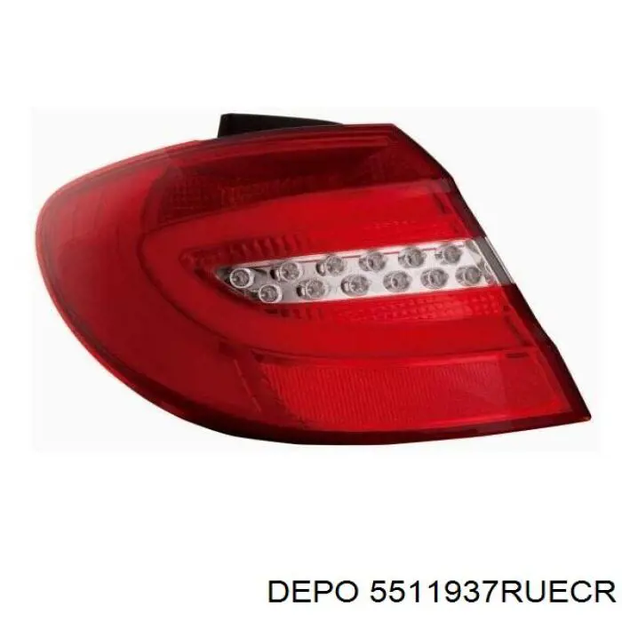 Фонарь задний правый Depo/Loro/Abakus 5511937RUECR цена, от 46.53 USD