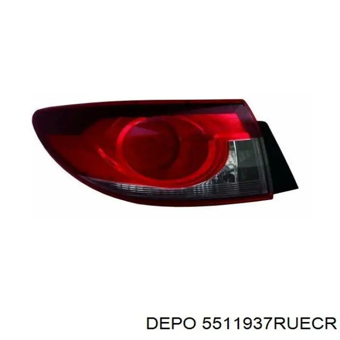 Задний фонарь 5511937RUECR Depo/Loro/Abakus