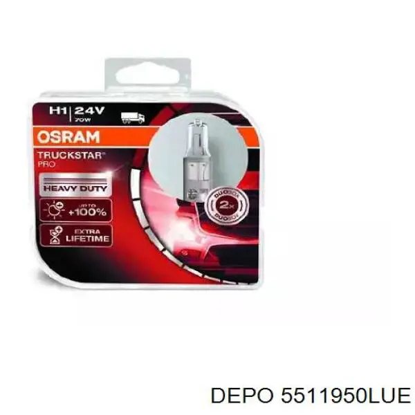 Купить 5511950LUE Depo/Loro/Abakus Левый стоп