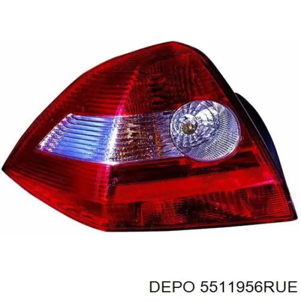 Фонарь задний правый Depo/Loro/Abakus 5511956RUE цена, от 52.53 USD