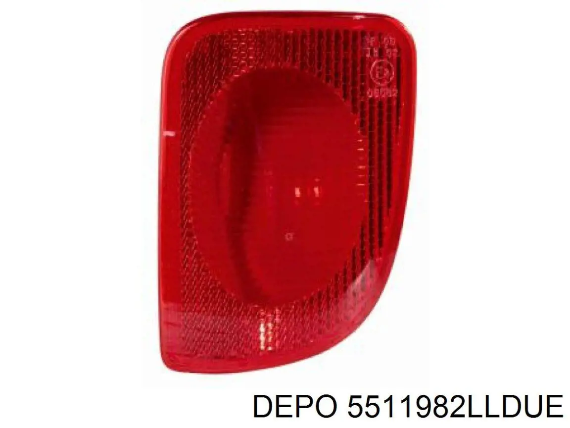 551-1982L-UE Depo/Loro фонарь задний левый