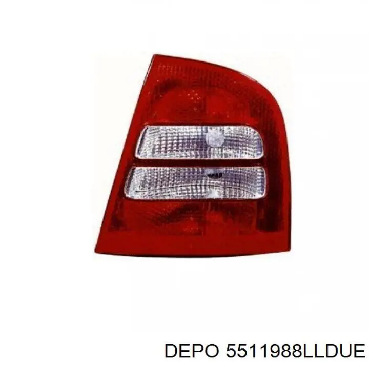 Задняя левая фара Depo/Loro/Abakus 5511988LLDUE цена, от 45.20 USD