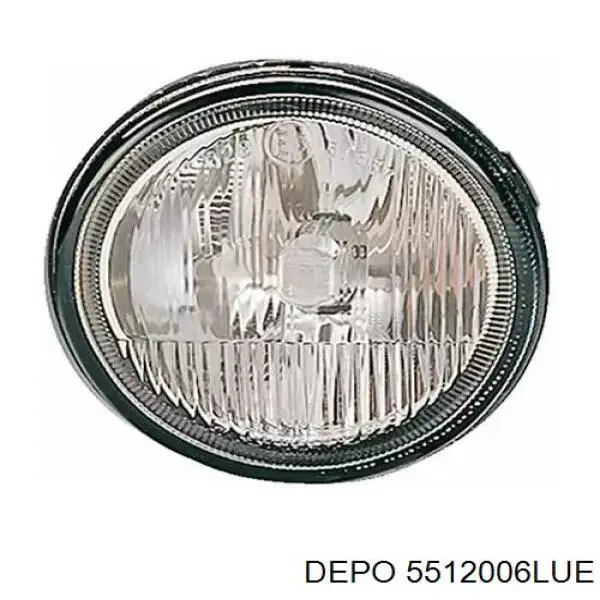 551-2006L-UE Depo/Loro фара противотуманная левая