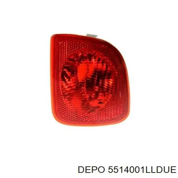 Купить 5514001LLDUE Depo/Loro/Abakus Фонарь противотуманный задний левый