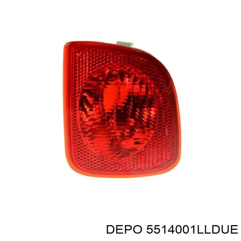 Фара противотуманная задняя, левая Depo/Loro/Abakus 5514001LLDUE цена, от 12.92 USD