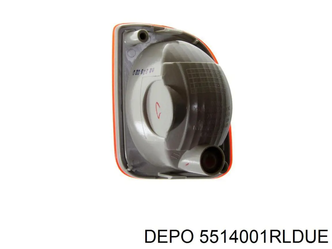 Противотуманнка задняя, правая Renault (RVI) 8200419933