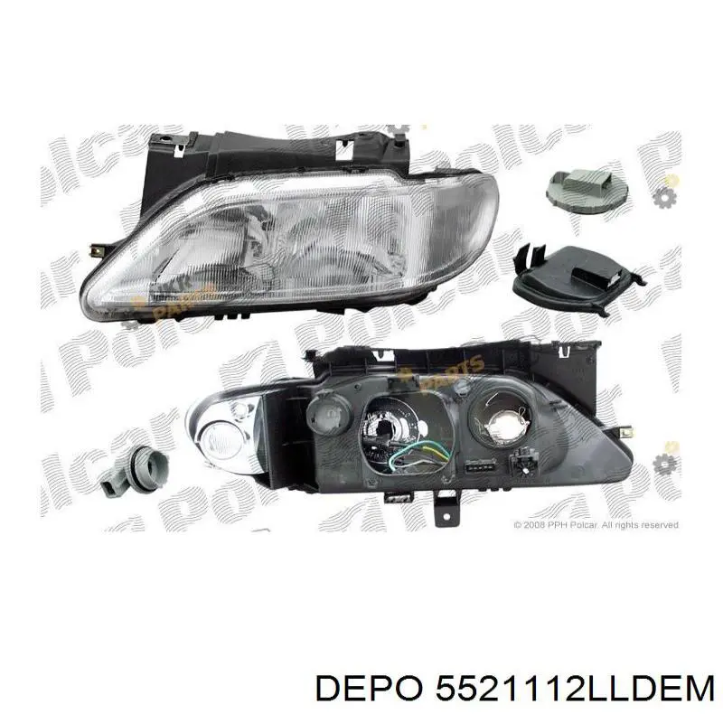 Фара левая Polcar 2326091E цена, от 71.90 USD