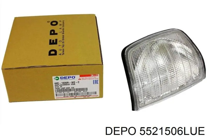 Купить 5521506LUE Depo/Loro/Abakus Поворотник левый