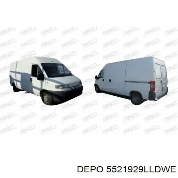 Задняя левая фара Depo/Loro/Abakus 5521929LLDWE цена, от 13.20 USD