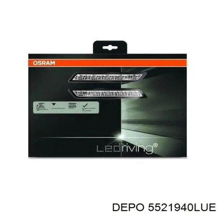 5521940LUE Depo/Loro/Abakus Фонарь задний