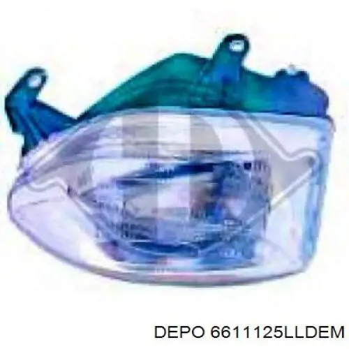 Фара левая Depo/Loro/Abakus 6611125LLDEM цена, от 47.48 USD