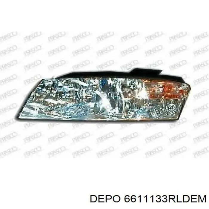 Правая блок фара Depo/Loro/Abakus 6611133RLDEM цена, от 78.69 USD