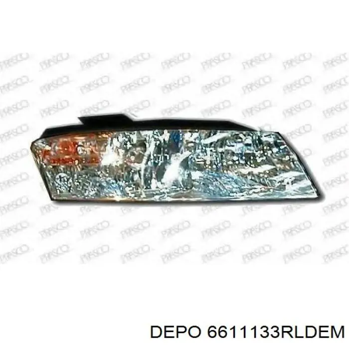 6611133RLDEM Depo/Loro/Abakus Фара передняя правая
