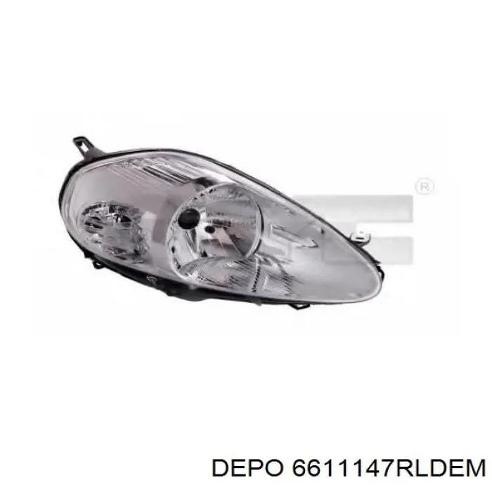 Правая блок фара Depo/Loro/Abakus 6611147RLDEM цена, от 77.97 USD
