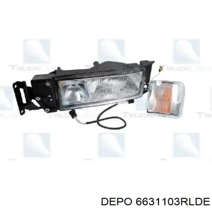 6631103RLDE Depo/Loro/Abakus Фара передняя правая