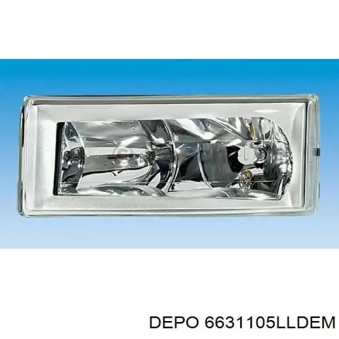 Купить 6631105LLDEM Depo/Loro/Abakus Фара левая передняя