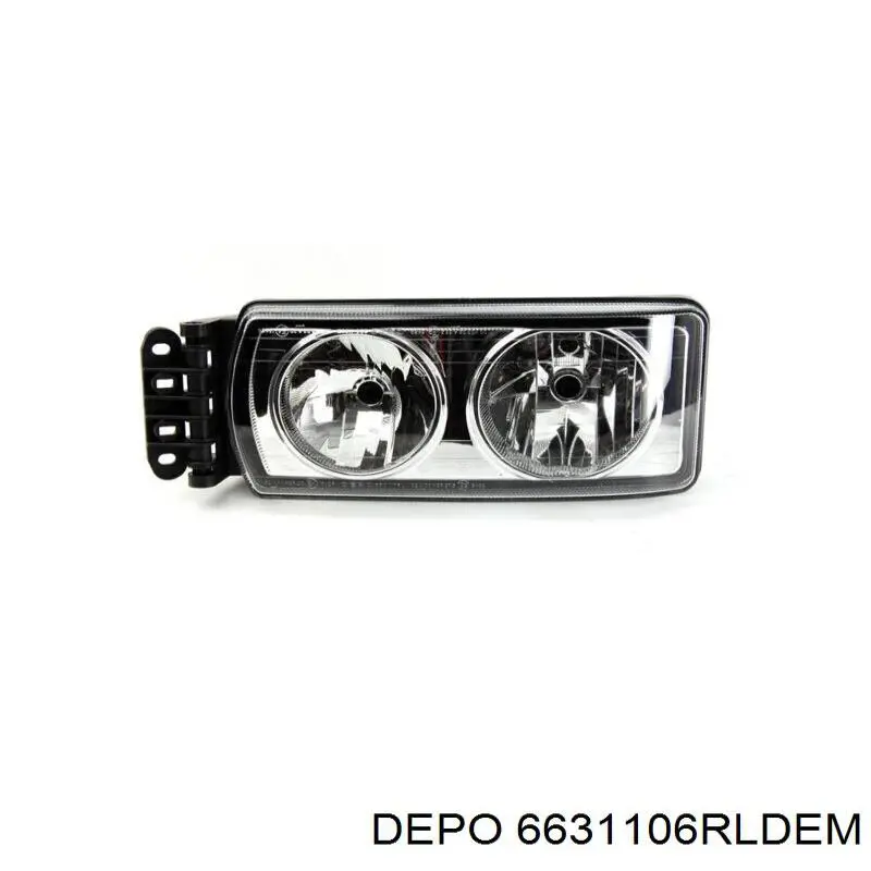 Купить 6631106RLDEM Depo/Loro/Abakus Фара основная правая