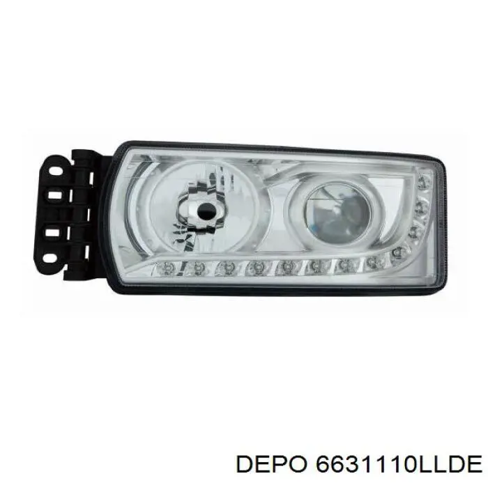 663-1110L-LD-E Depo/Loro luz esquerda