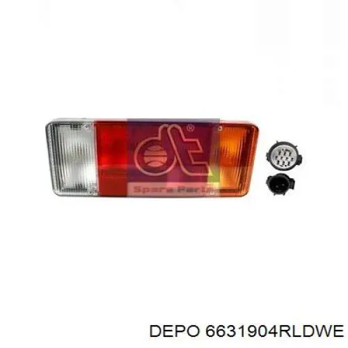 Фонарь задний правый Depo/Loro/Abakus 6631904RLDWE цена, от 31.97 USD