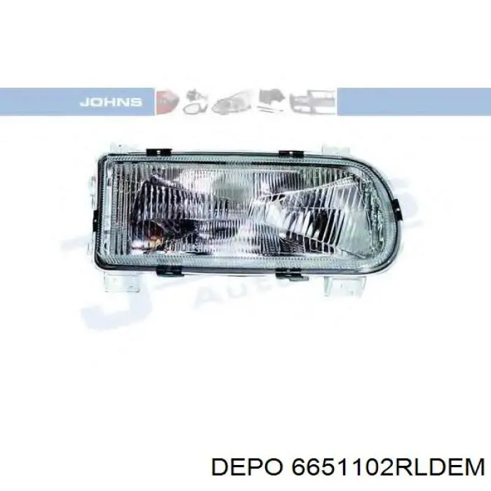 Купить 6651102RLDEM Depo/Loro/Abakus Фара основная правая