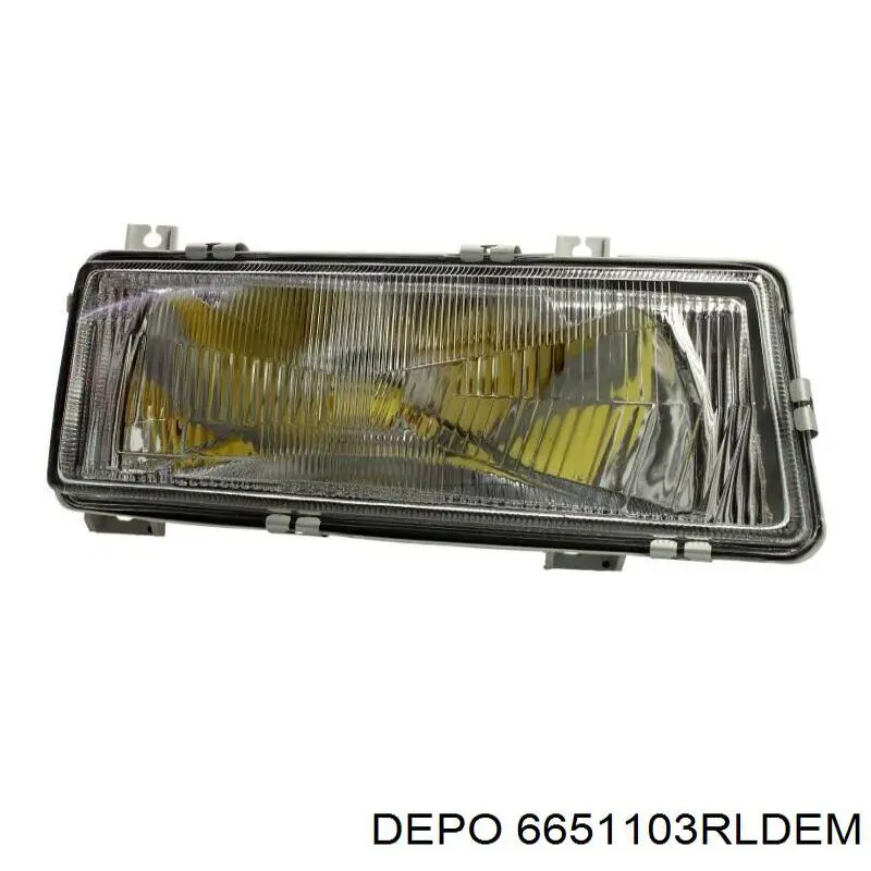 665-1103R-LD-EM Depo/Loro фара правая
