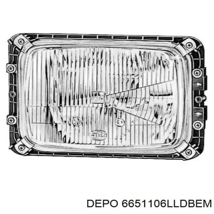 6651106LLDBEM Depo/Loro/Abakus Фара