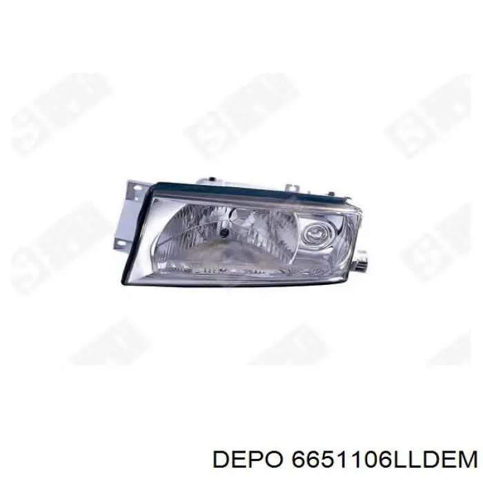 Фара левая Depo/Loro/Abakus 6651106LLDEM цена, от 61.95 USD
