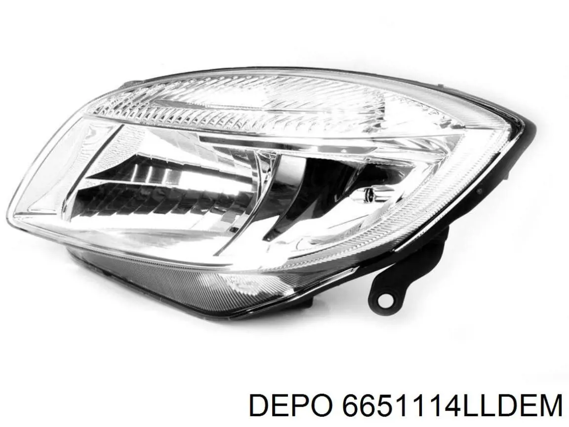 Купить 6651114LLDEM Depo/Loro/Abakus Фара левая передняя