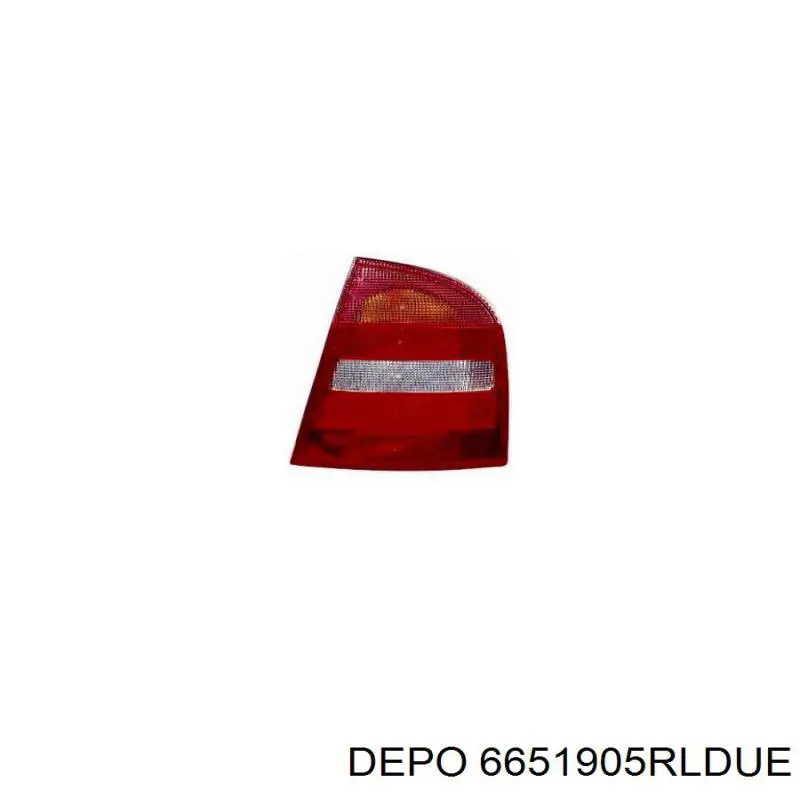 6651905RLDUE Depo/Loro/Abakus Фонари задние