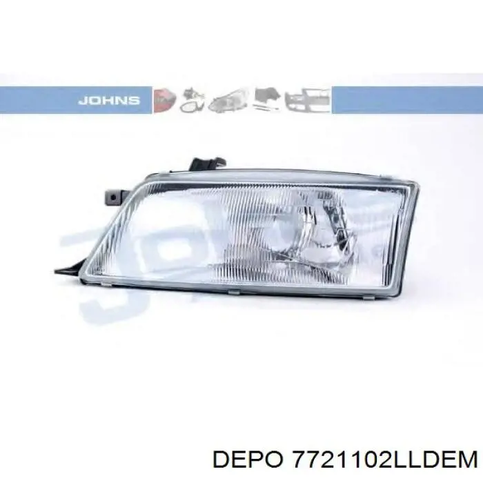 Левая фара 7721102LLDEM Depo/Loro/Abakus