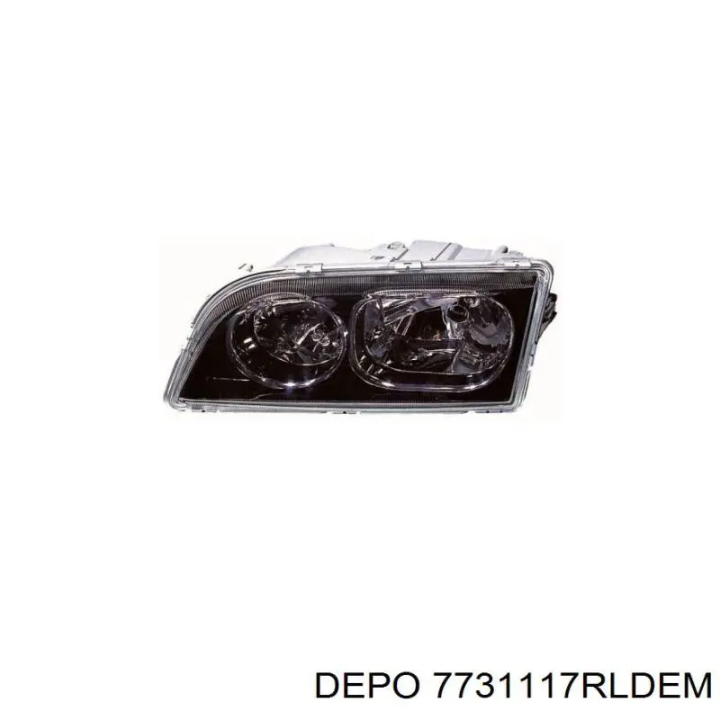 Левая фара 7731117RLDEM Depo/Loro/Abakus