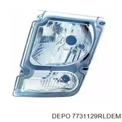 Правая фара 7731129RLDEM Depo/Loro/Abakus