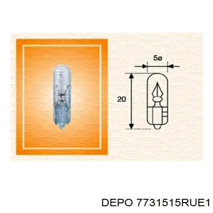 Правый указатель поворота Depo/Loro/Abakus 7731515RUE1 цена, от 19.37 USD