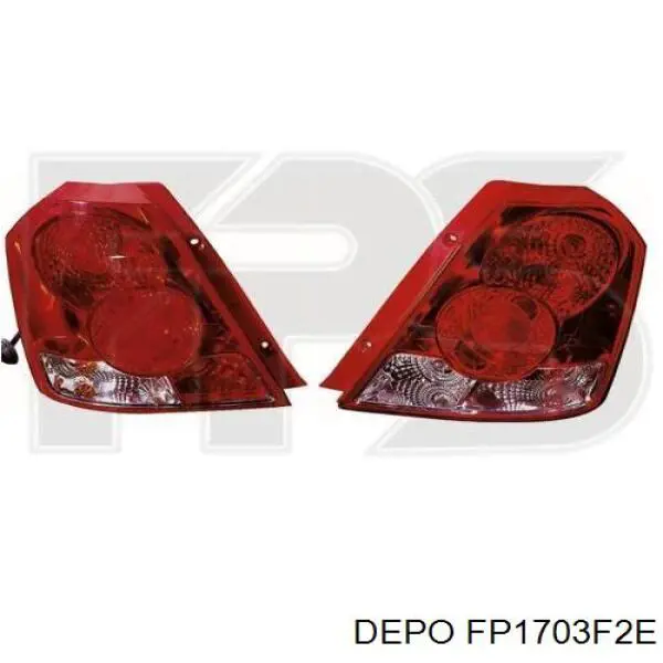 FP 1703 F2-E Depo/Loro фонарь задний правый