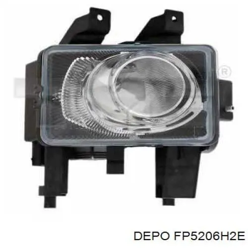 Фара противотуманная правая FP5206H2E Depo/Loro/Abakus
