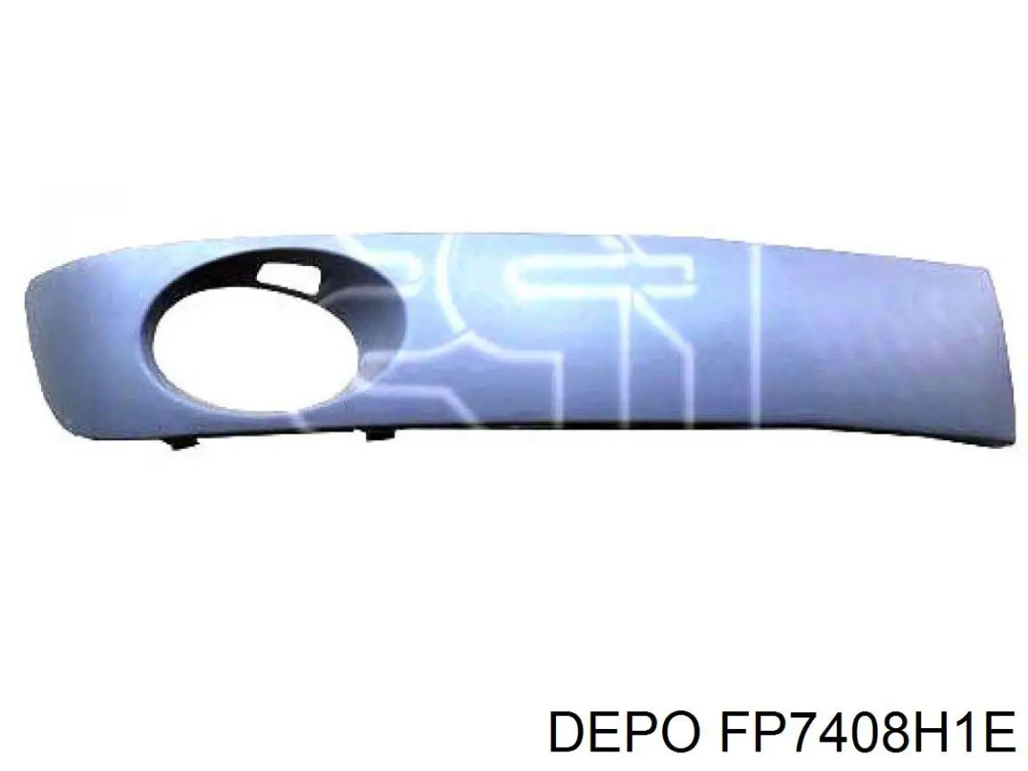 Фара противотуманная левая FP7408H1E Depo/Loro/Abakus