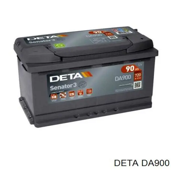 Аккумулятор Deta 90 А/ч 12 В B13 DA900